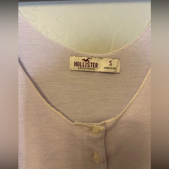 ⭐️Hollister lavender lilac Y2K Tank Top size small - Picture 2 of 8